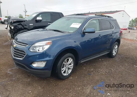 2016 Chevrolet Equinox Lt из США, поврежденный, VIN 2GNALCEK3G6348603